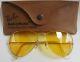 Vintage 1974 Ray-ban Bausch & Lomb Gold Plated Ambermatic Aviator 58mm