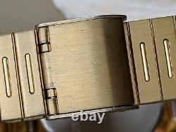 Vintage 1992 Gold-Plated Seiko Day-Date withMint Dial, Orig Bracelet, 5Y23 Mvmt, Runs