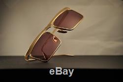 Vintage Al Davis Alain Mikli 614 Gold-Plated Sunglasses- Great Condition RARE