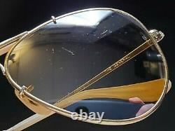 Vintage B&L Ray Ban Bausch & Lomb 58mm RB50 The General W0363 Outdoorsman