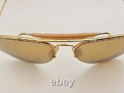 Vintage B&L Ray Ban Bausch & Lomb 62mm RB50 The General Outdoorsman W0364 withCase