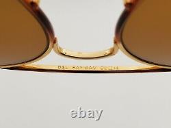 Vintage B&L Ray Ban Bausch & Lomb B15 Tortuga 62mm Aviator L1708 withCase+Box