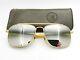 Vintage B&l Ray Ban Bausch & Lomb Dgm Green 58mm Gold Plated Echelon Withcase