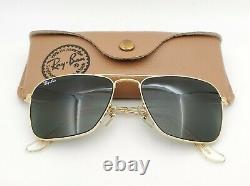 Vintage B&L Ray Ban Bausch & Lomb G15 Gray 52mm Caravan L0226 withCase