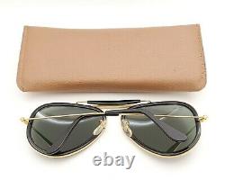 Vintage B&L Ray Ban Bausch & Lomb G15 Gray 62mm Traditional G W0744 withCase