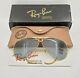 Vintage B&l Ray Ban Bausch & Lomb Gray Changeable 62mm Shooter L1754 Withcase