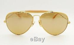 Vintage B&L Ray Ban Bausch & Lomb RB50 The General 62mm W0364 Outdoorsman withCase