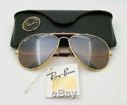 Vintage B&L Ray Ban Bausch & Lomb RB50 Ultra Polarized Bravura 62mm withCase Tag