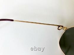 Vintage CARTIER VENDOME Laque de Chine sunglasses 22K gold plated 59/16 unisex