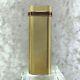Vintage Cartier Lighter 18k Gold Plated Pave Cut Texture Bordeaux Ring With No Box