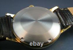 Vintage Eterna Matic 1000 14k Gold Plated Automatic Mens Watch 17j