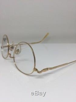 Vintage Jean Paul Gaultier JPG 55-1174 Eyeglasses GP Gold Plated Made in Japan