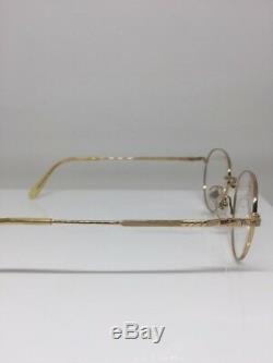 Vintage Jean Paul Gaultier JPG 55-1174 Eyeglasses GP Gold Plated Made in Japan