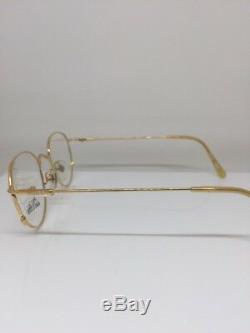 Vintage Jean Paul Gaultier JPG 55-2176 Eyeglasses GP Gold Plated Made in Japan