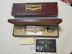 Vintage Jules Jurgensen 4874 Gold Plated Quartz Ladies Watch (Old Stock)