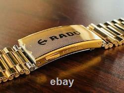 Vintage Rado Diastar Automatic 36 MM Gold Plated Men's Wrist Watch With Box