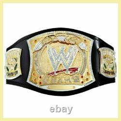 WWE New Championship Spinner Title Belt Gold Metal Plated Adult Size Belts