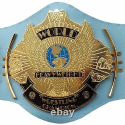 WWE/WWF Classic Gold Winged Eagle Championship Belt Brass Metal Plated Adult