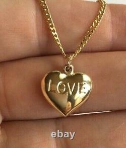 Without Chain 14K Yellow Gold Plated Heart Shape Pendant In 925 Sterling Silver