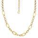 Women Necklace Gold Plated 24 Carat King's Chain Watertight K6118ds
