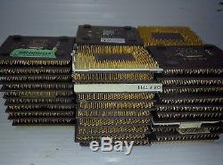 25 Pièce 1lb Amd Athlon Cpu Céramique Processeur Duron Récupération De L'or Sur Les 450g