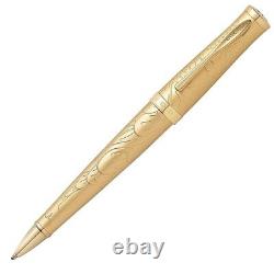 Cross Special Edition Year Of The Goat 23kt Heavy Gold Plate Ballpoint Stylo