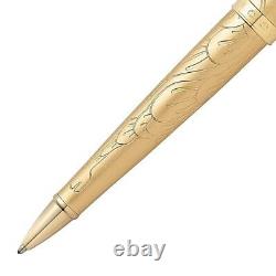 Cross Special Edition Year Of The Goat 23kt Heavy Gold Plate Ballpoint Stylo