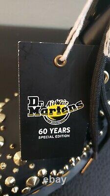 Dr Martens Women's Size 7 1460 Deluxe Edition Spéciale Bottes Hommes 6 Black Combat