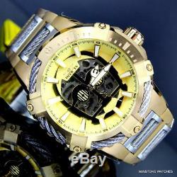 Invicta Star Wars C3po Bolt En Acier Plaqué Or Nh70 Automatique Ltd Ed Montre New