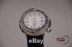Japon Thon Peut Pro Divers Montre-bracelet Automatique Hommes Sbbn015 Sharkey Military