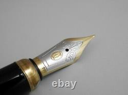 Louis Cartier Gold Plated Fountain Pen F Avec Box Free Shipping Worldwide
