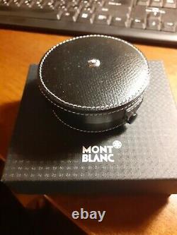 Mont Blanc Meisterstuck Horloge De Voyage Plaqué Or Fabriqué En Suisse 5707