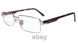 Monture de lunettes Paul Vosheront PV314 C1 plaquée or carbone Italie 57-17-145 31