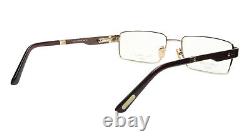 Monture de lunettes Paul Vosheront PV314 C1 plaquée or carbone Italie 57-17-145 31