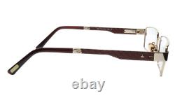 Monture de lunettes Paul Vosheront PV314 C1 plaquée or carbone Italie 57-17-145 31