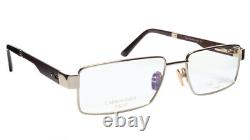 Monture de lunettes Paul Vosheront PV314 C1 plaquée or carbone Italie 57-17-145 31
