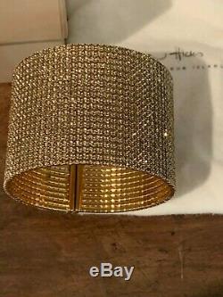 Nouveau Dans La Boîte Inde Hicks Star Brassard Bracelet Dore Crystal Bracelet Complet
