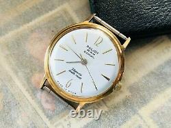 Poljot De Luxe Automatic Soviet Gold Plated Au20 Men’s Wristwatch Ussr Cal. 2415