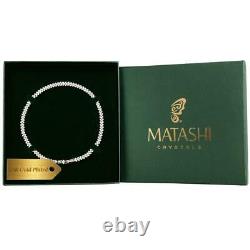 Porte-bijoux Matashi Rose Gold Et Chromé Avec 16 Colliers Plaqués Rhodium