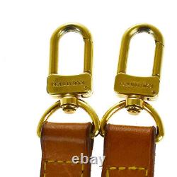 Sac À Épaule Louis Vuitton Bracelet En Cuir Accessoires Plaqué Or Brun 09mk624