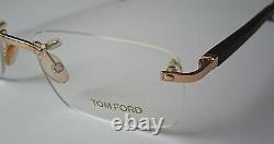 Tom Ford 5080 Lunettes De Vue Homme Cadre Gold Plated (fabriqué En Italie) Nouveau Original