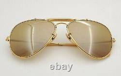 Vintage B & L Ray Ban Bausch & Lomb 58mm Rb50 The General W0363 Outdoorsman