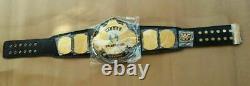 Wwe/wwf Classic Gold Winged Eagle Championship Belt Metal Plates Adulte
